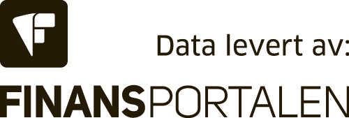 Data levert av finansportalen.no